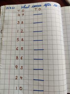 Do in your note book.